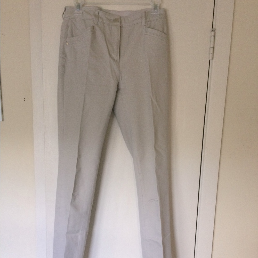 TALL Chico’s So Lifting Khaki Pants